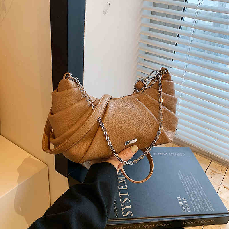 Niche Design женские сумки на плечо осень-зима искусственная кожа однотонная сумка-пельмень классическая женская сумка на молнии через подмышку