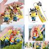 Adorable Cartoon Zodiac Silicone Keychain Cute Animal Car Hanging Charm