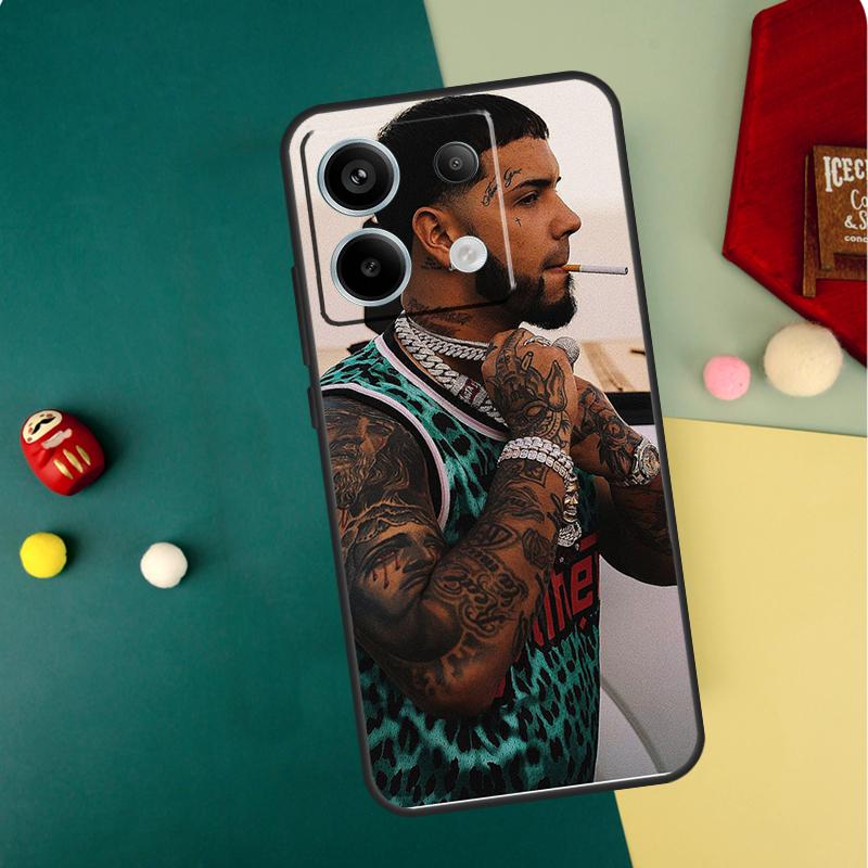 Чехол Anuel AA для Redmi Note 13 Pro Plus 9 10 11 12 Pro 10S 11S 12S Redmi 13C 10A 9C 10C 12C
