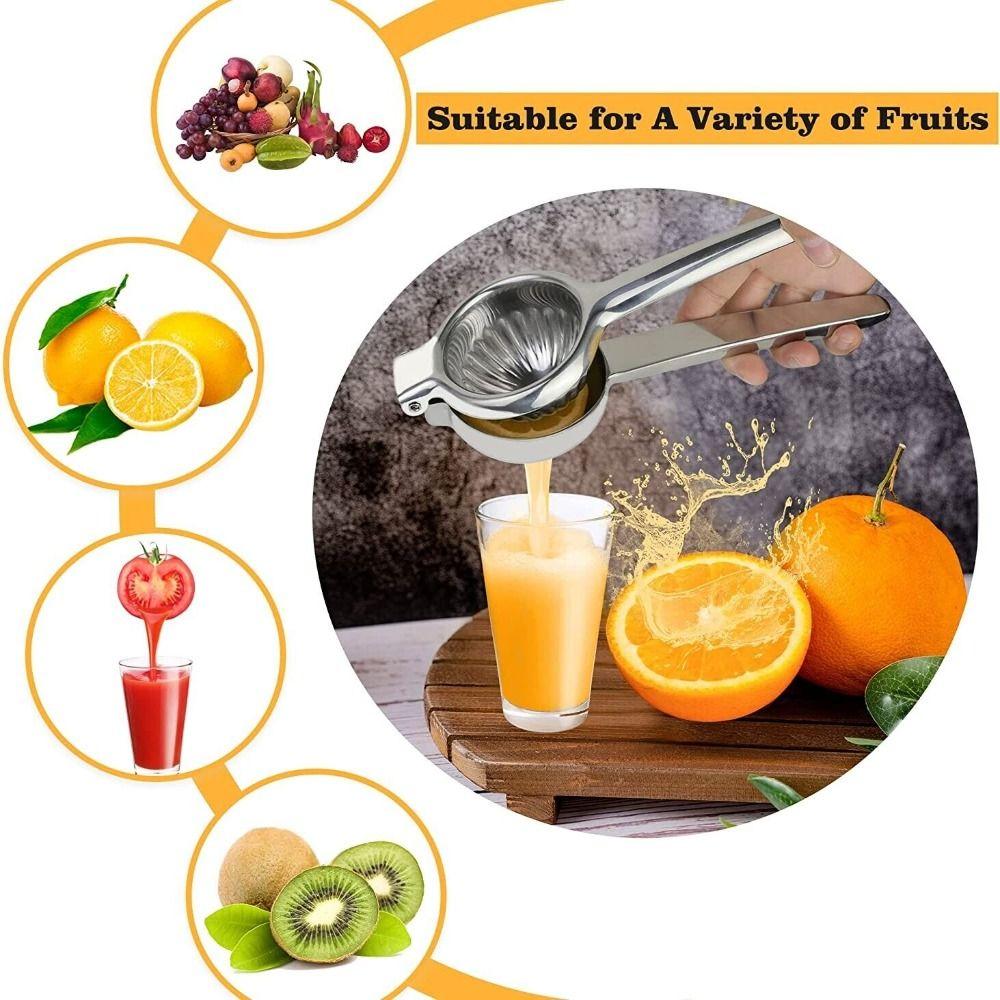 Stainless Steel Fresh Juice Lime Hand Press Lemon Squeezer Kitchen Juicer
