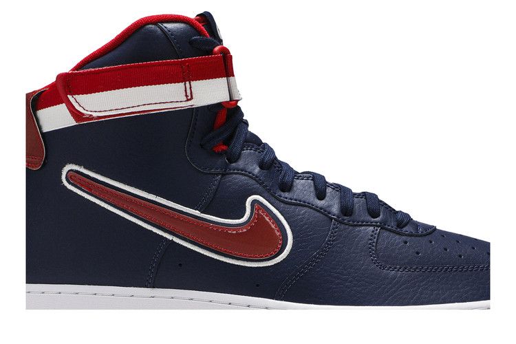 Men's Sneakers Nike Air Force 1 High Sport NBA Midnight Navy University Red Midnight Navy/University Red-White