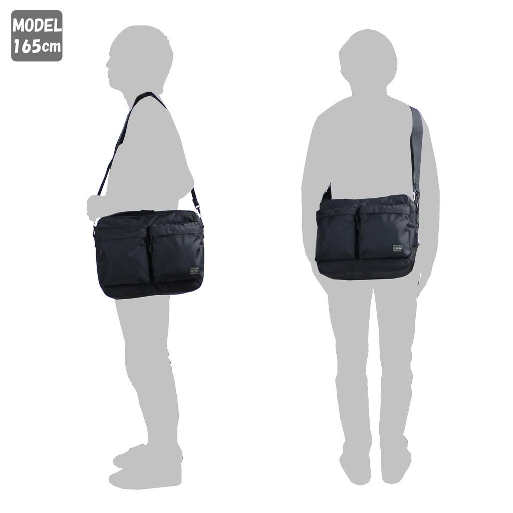 Сумка через плечо Yoshida Bag Porter, черная [PORTER FORCE] 855-07415 1.