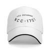 2023 New Design Casquette Starship Registry USS Enterprise NCC-1701 Stuff Unisex Women Trucker Cap Fashion Snapback Cap Gift