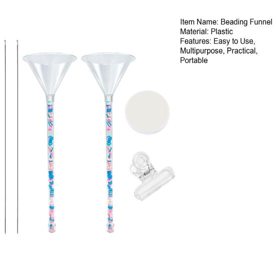 Набор инструментов для бисероплетения. Быстрая сборка. Широко используемые глиняные воронки для бисероплетения. Инструменты для бисероплетения.