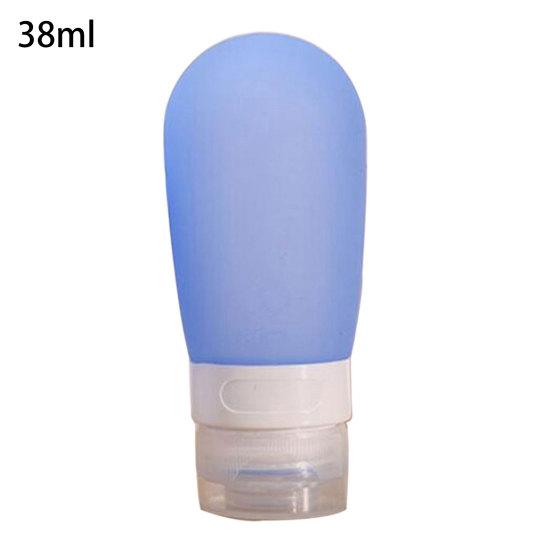 Контейнер для жидкости, герметичная нескользящая силиконовая упаковочная бутылка для шампуня для дома