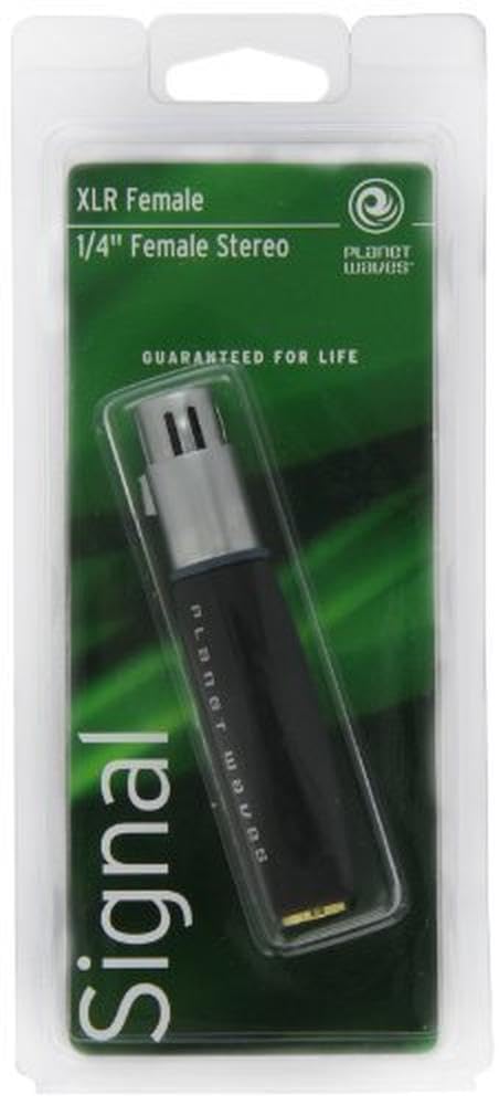 Переходник D'Addario XLR(F)/Стерео телефон(F) PW-P047BB []