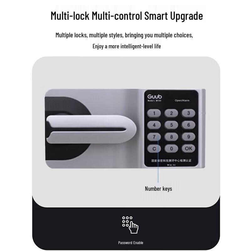 Tiger Brand Electronic Password File Cabinet 185cm