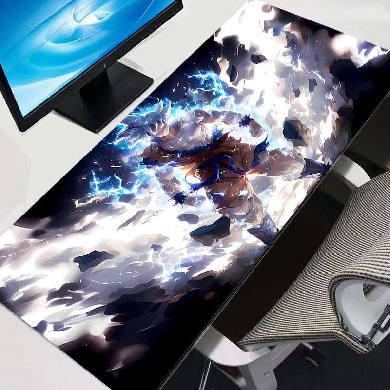 Cool Dragon Ball DBZ Mouse Pad XXL PC Desk Mat Gamer Office Carpet Keyboard Table Gaming Accessories Mousepad Gift