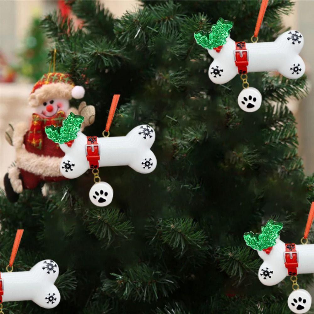 Decorative Christmas Tree Hanging Pendant Dog Bone Hanging Ornaments Window/Xmas Tree