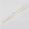 Yamato Bussan Love Green Genroku Chopsticks, 100 Pairs In a Bag, 1.2cm Wide X 20cm Long, Commercial Use, Product Number 20056