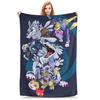 1PC Home Digimon Adventures  Blanket Throw Super Cosy Plush Living Room Sofa