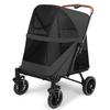 Athvcht Pet Separate Type with Easy To Assemble Dog Easy To Store Dog Large Heavy Load Convenient for Going Small Medium Large Dogs Cart,