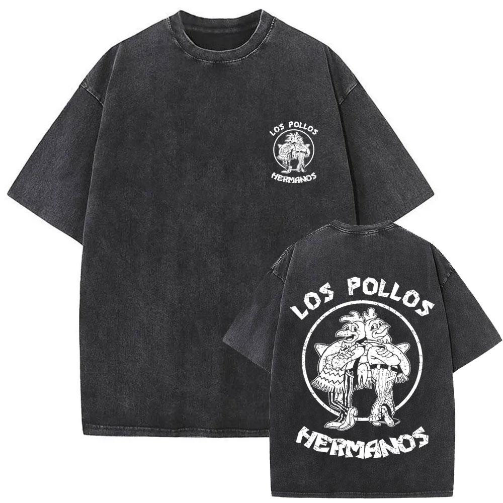 Heisenberg TV Breaking Bad Stay Out of My Territory Vintage Washed T Shirt Better Call Saul Graphic Tshirt Men Cotton Tshirts