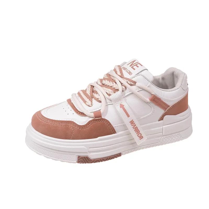 Белые женские кроссовки на платформе, спортивные, кроссовки, кавайные, винтажные, вулканизированные, повседневные, корейская мода, харадзюку, теннисные, женские балетки 2024