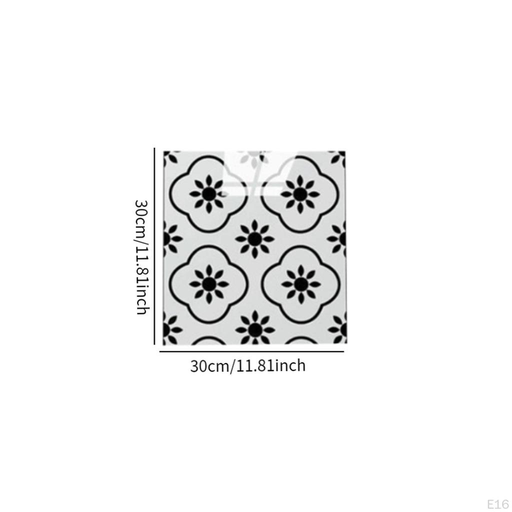 Backsplash Wall Tile Sticker Imitation Marble PVC Modern Panel Wallpaper for