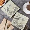 Disposable Party Napkin Double Layer 20 Pieces/Pack Butterfly and Bird Pattern