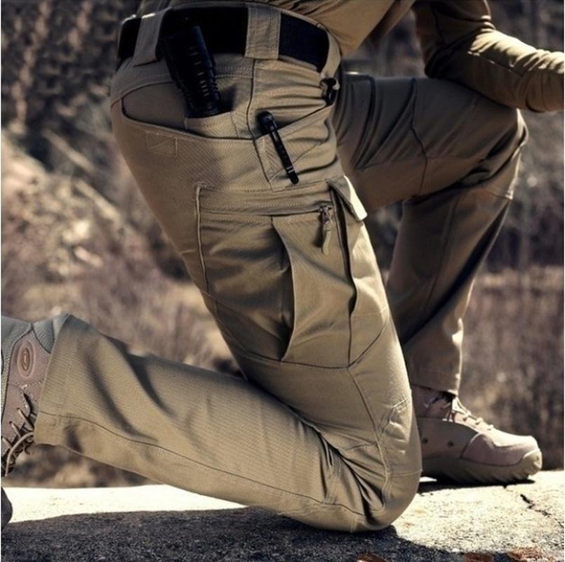 Outdoor Tactical Pants Trousers Multi-pocket Pants Men's Sports Pants Training Pants Hiking Pants Waterproof Men's Military Pants