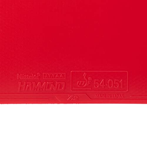 Накладка для настольного тенниса Nittaku Hammond Z2, ITTF (Международная федерация настольного тенниса)/ITTF54-051 и Ассоциация настольного тенниса Японии (JTTAA) Сертификат