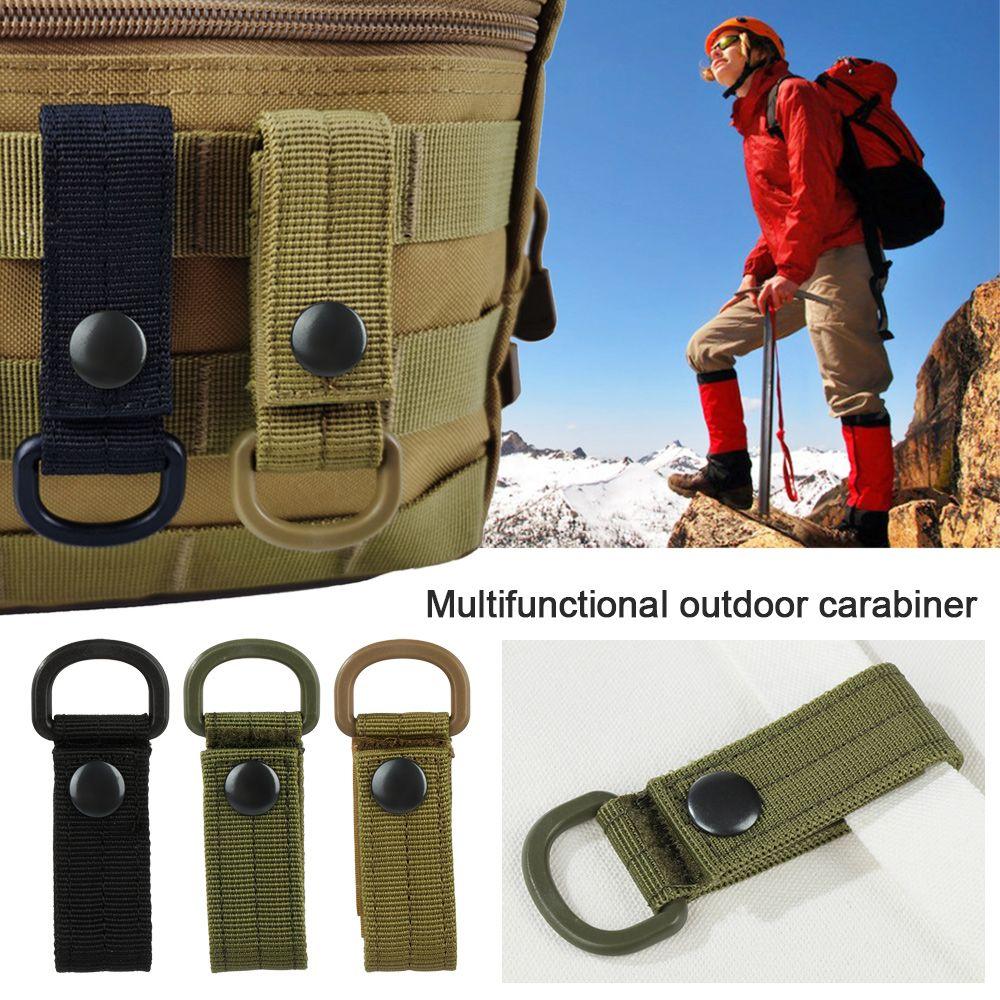 Clip Supplies Outdoor Sports Accessories Hang Buckle Strap Belt Clips Keychain Carabiners