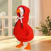 Desk Goose Hoodie 7-Inch Goose Statue Outfit Miniature Hoodie with Drawstring Clothes for Desktop Goose Table Decoration