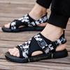 Outdoor Breathable Comfort Slip On Plus Size Open Shoes Casual Men Sandals Summer Shoes Sandal Mens PVC Sandalias