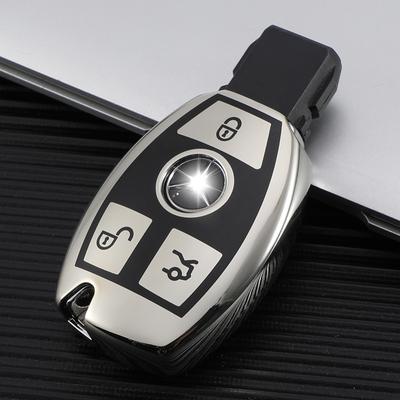 Подходит для Mercedes-Benz A-класс Чехол для ключа, C-класс S-класс B-класс GLC/CLS/SLC/GLE/GLC Чехол Всеохватывающий Брелок
