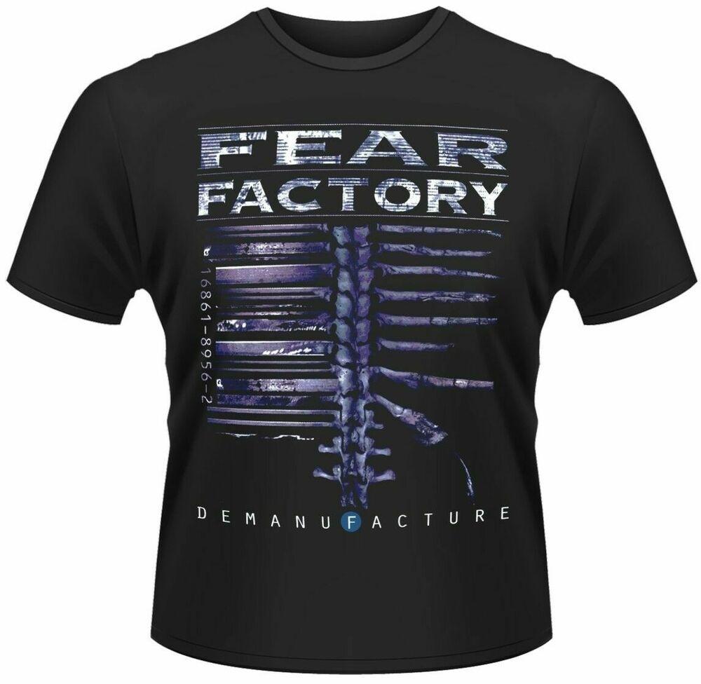 Футболка унисекс Fear Factory Demanufacture Black Rock Metal Tee