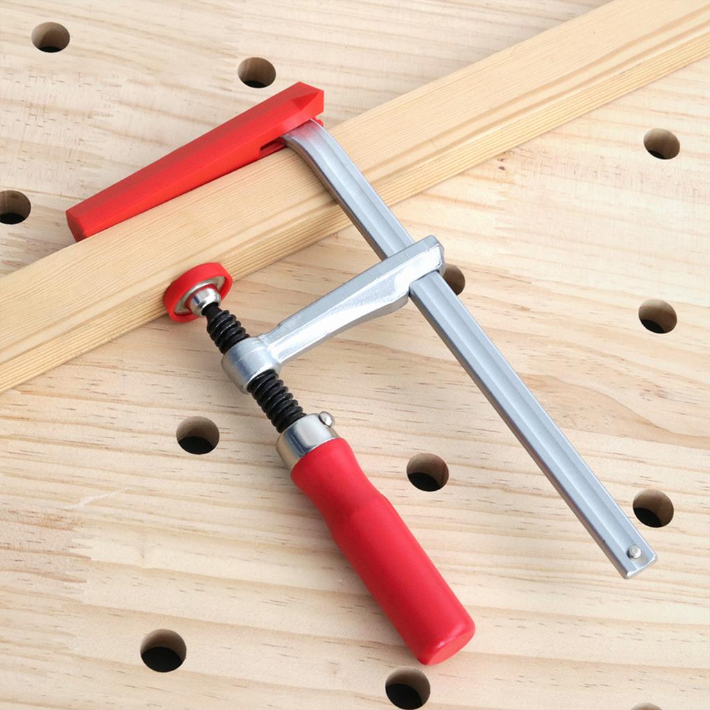 120-300 мм деревянные ручки направляющие зажимы с винтовым рычагом портативные рельсовые пилы направляющие зажимы верстака направляющие зажим