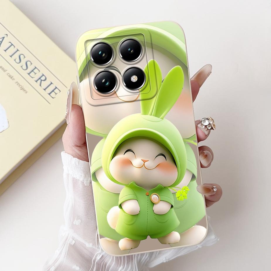 Чехол для Xiaomi 14T Pro Стильные Цветы Мультяшная Обложка Ударопрочный Мягкий ТПУ Чехол для Телефона Для Xiaomi Mi 14T Pro Mi14T 5G Fundas Coque