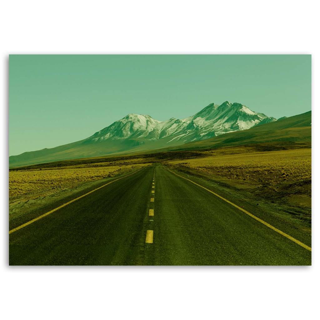 Canvas print, Route 66 road landscape