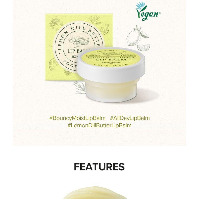 SKINFOOD - Lemon Dill Butter Food Mask Lip Balm