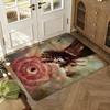 Fullmetal Alchemist Floor Mat Soft Thickened Absorbent Non-Slip Bedroom Living Room Door Mat Home Decor Flannel Rugs