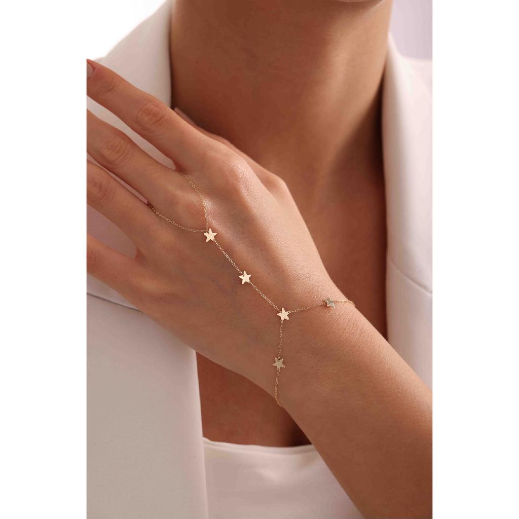 14 комплектов золотых блесток в форме звезды Ahmeran