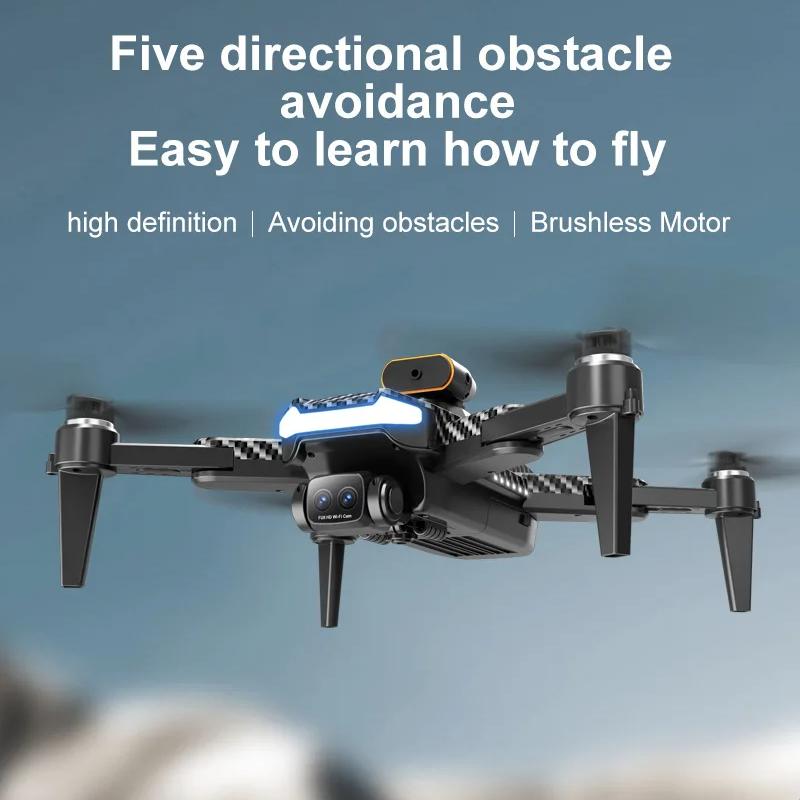 Foldable Mini Drone, Brushless Motor, Quadcopter RC Aircraft, HD Aerial Photography, Optical Flow Positioning