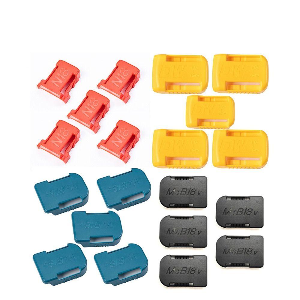 Прочная стойка для хранения аккумуляторов, универсальные держатели для ремня Makita/Bosch/Dewalt/Milwaukee