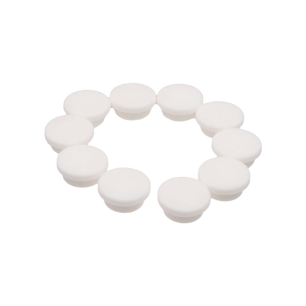 10 шт. Уплотнитель слива Кольцо перелива раковины Крышка перелива отверстия раковины Плотно закрывающая крышка слива для ванны Дом