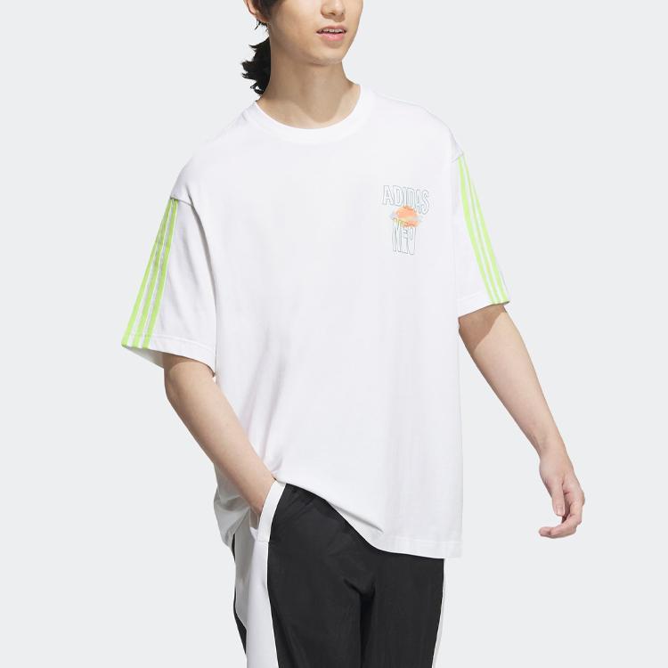 Adidas Neo T Shirt Unisex White IA6743