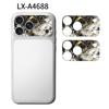 2PCS Full Cover Lens Color Skin Sticker Lens Protective Film for iP 17 Pro Max 17Pro Mobile Phone