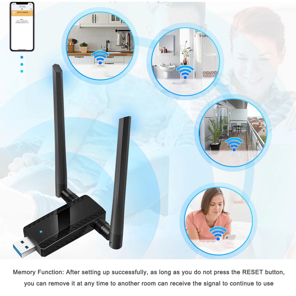 USB 300Mbps 2.4G Wireless Repeaters WIFI Expander Signals Boosters Enhancer Home Indoor Wireless
