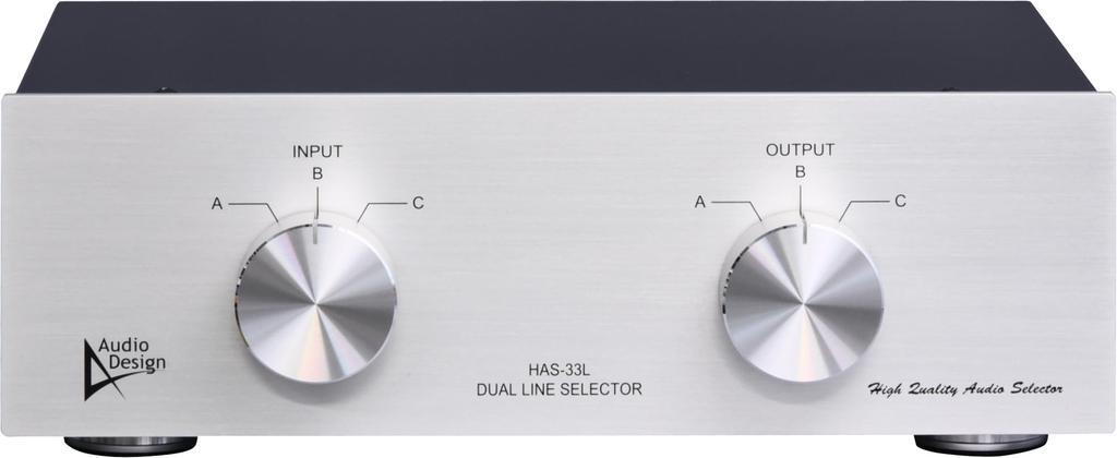 Audio Design Селектор двух линий HAS-33L