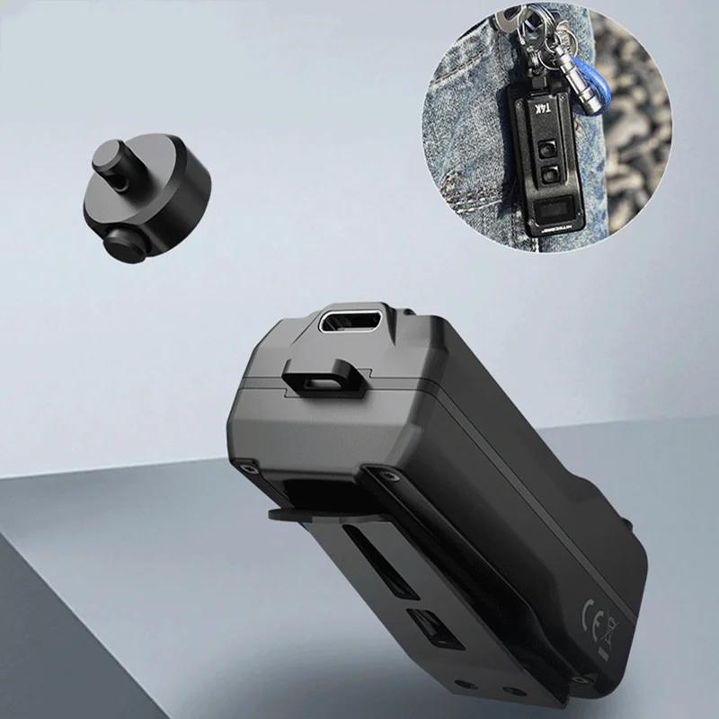 NITECORE Светодиодный брелок-фонарик T4K Type-C, перезаряжаемый, 4000 люмен, 4xCREE XP-12 V6, встроенный аккумулятор
