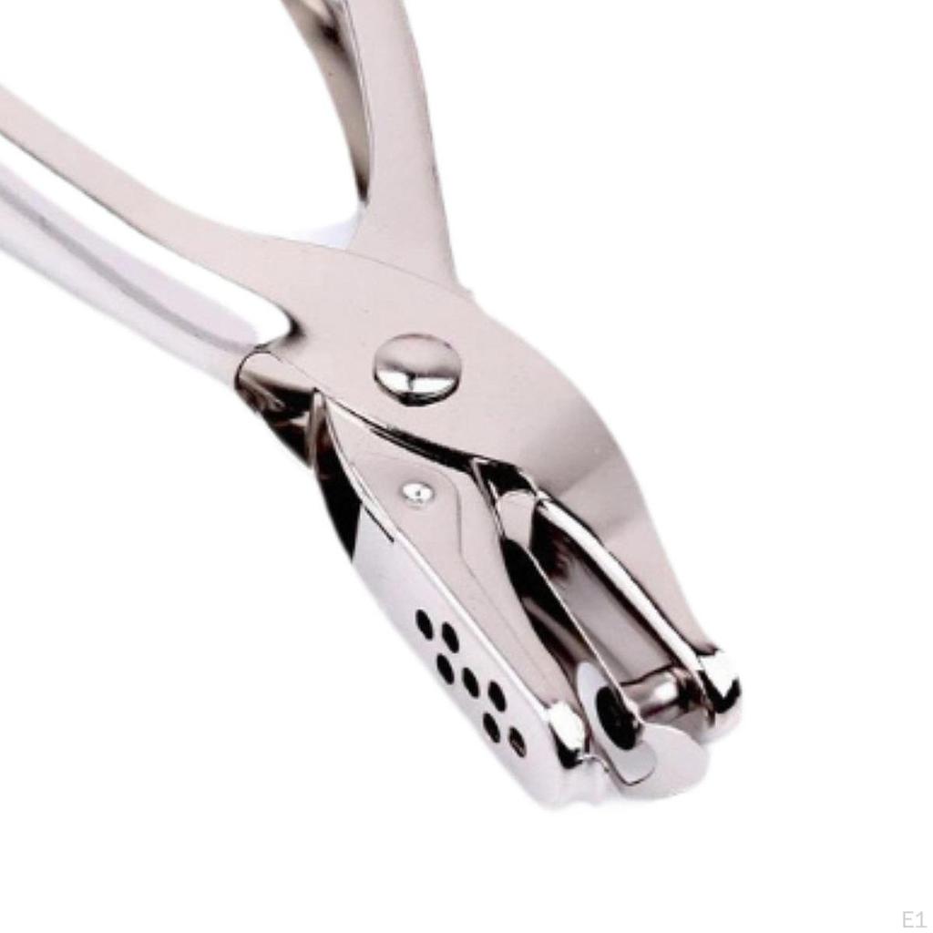 Дырокол на одно отверстие, Портативный ручной, Канцелярская принадлежность для офиса, Карточка, Подарочная бирка