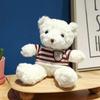 New Sweater Bear Plush Toy Cute Sweater Teddy Bear Doll Grabbing Machine for Girls Gift Doll