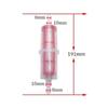 1/2pcs Universal 8-10mm Inline Diesel Fuel Filter for Motorcycle Car Truck High-Performance Plastic Fuel Filter Replacement