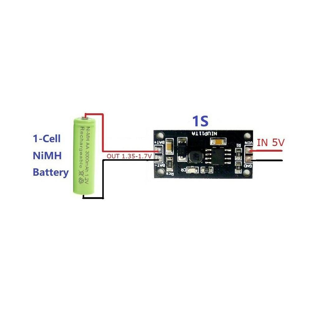 Эффективное зарядное устройство для активации батареи Volt 18 элементов 1,2 В 9,6 В NiMH NiCd