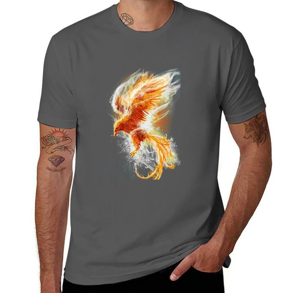 Dumbledore Phoenix Magic Tshirt Tshirt Antifade Casual Tee Shirt