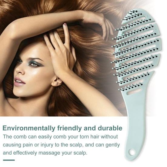 Vented Hair Brush Soft Bristles Scalp Massage Portable Anti-static Hair Styling Detangling Air Cushion Comb Women Girls Hairdressing Tools