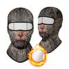 Multi-function Fleece Balaclava Plush MTB Face Mask Winter Bicycle Full Face Cover  for Men Women