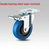 3-inch TPR Rubber Silent Caster Wheel