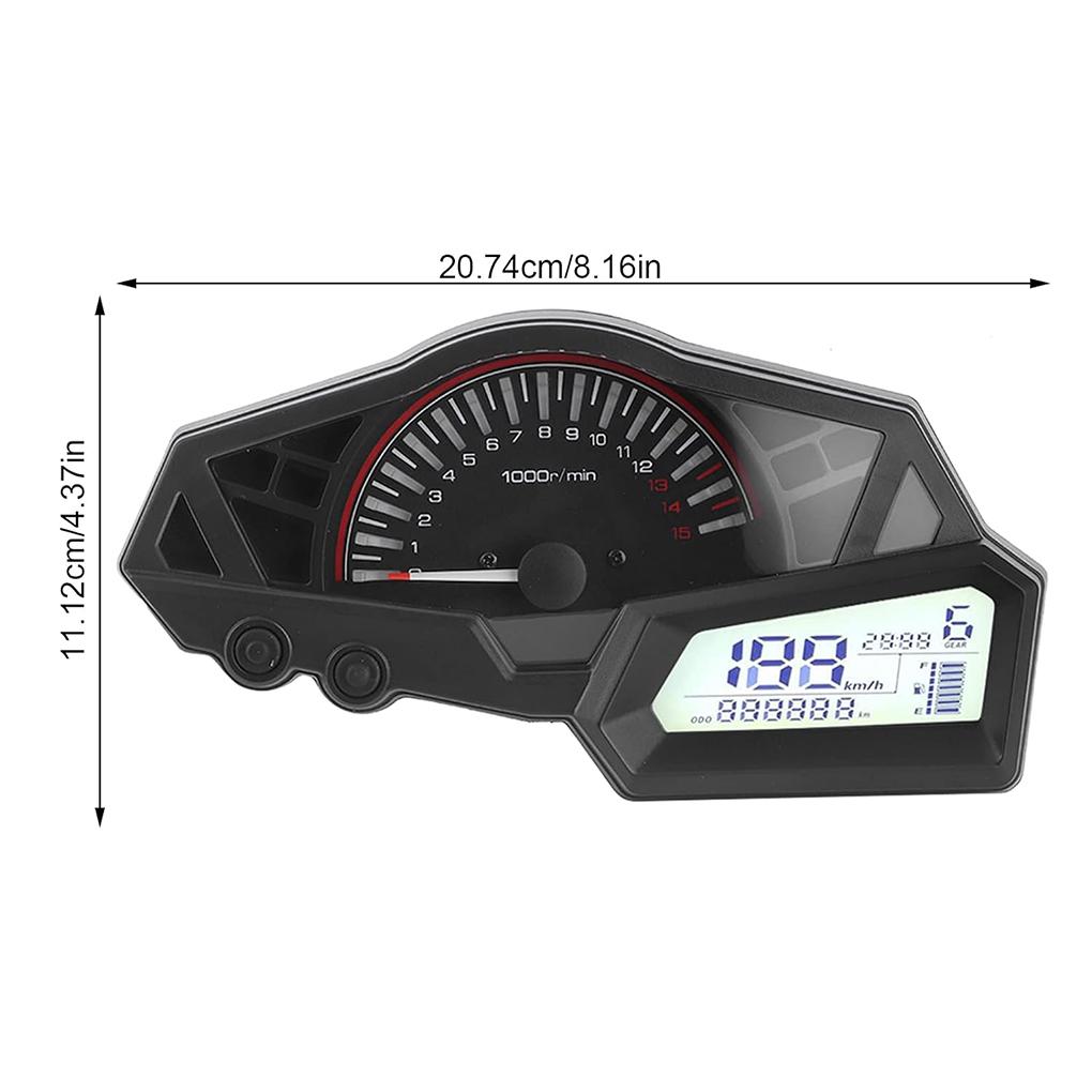 Motorcycle Speedometer Motorcycle Gauges Gauges Speedometer For Ninja 300 Durable Easy To Install